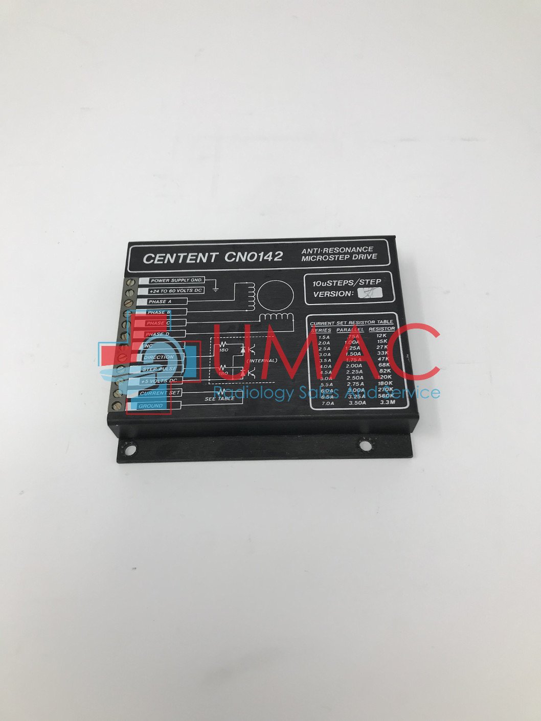 GE Lunar Prodigy Bone Density LNR-5801 Motor Controller Centent