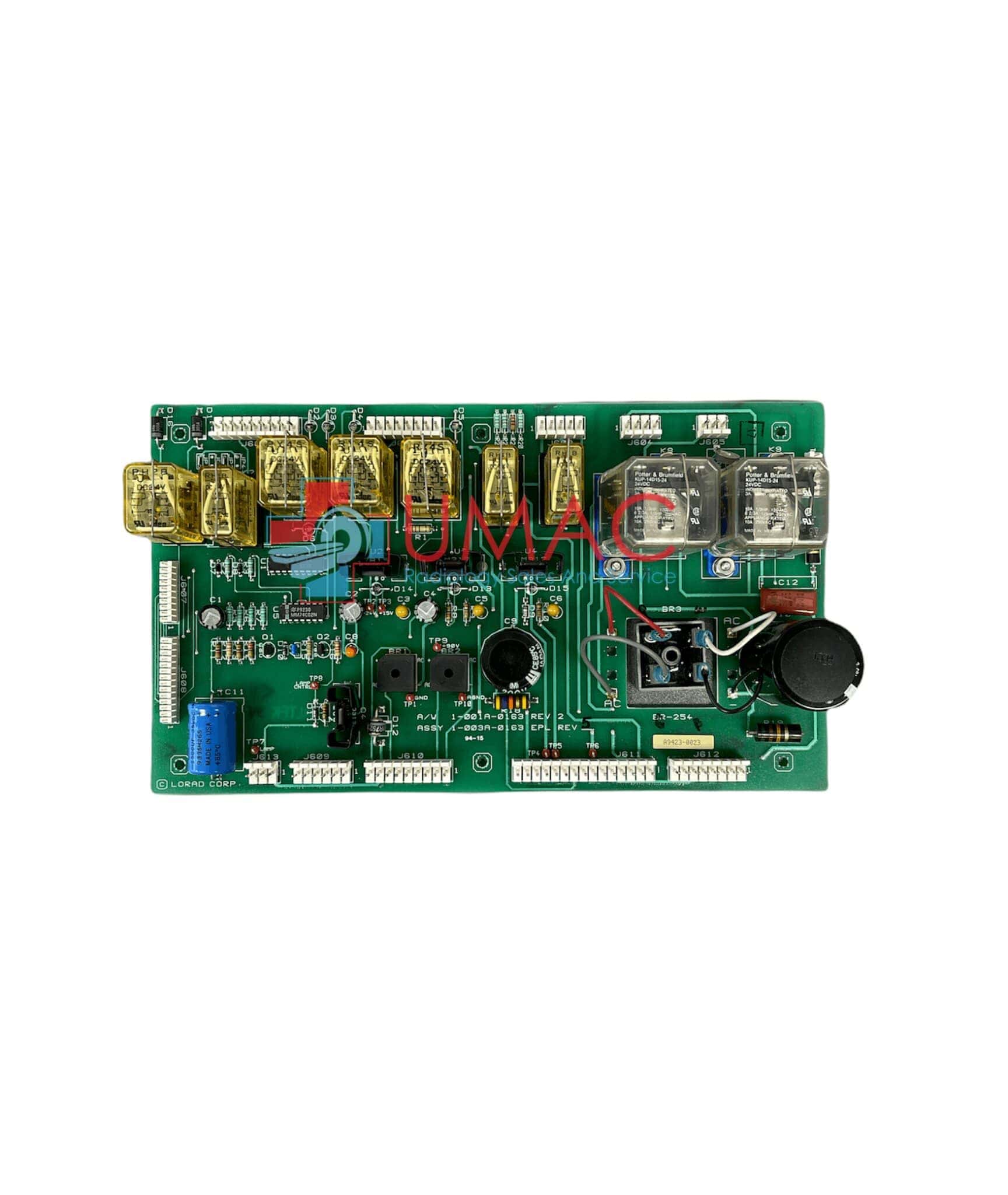 Hologic Lorad M-IV Mammography 1-003-A0163 Power Control Board